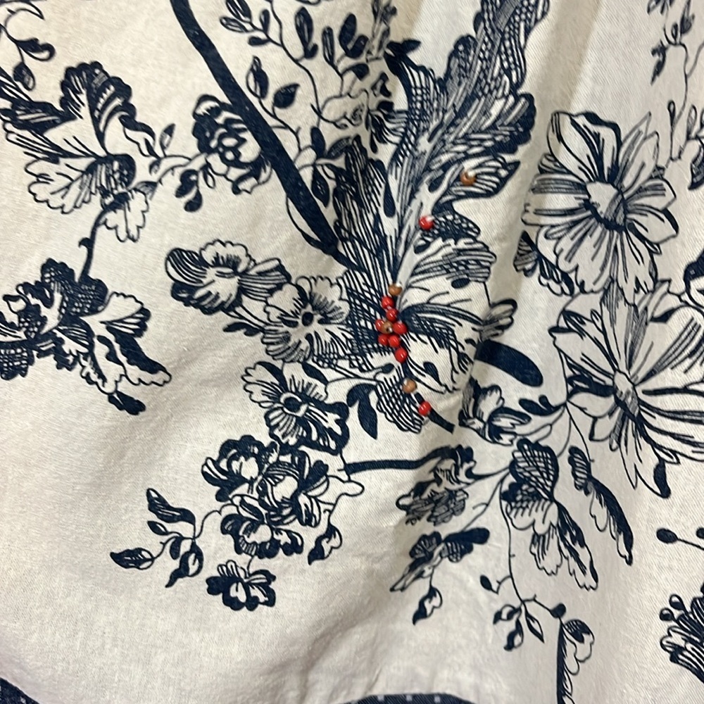 Anthropologie Floreat Sava 100% silk halter dress. Size 0. - Picture 6 of 13